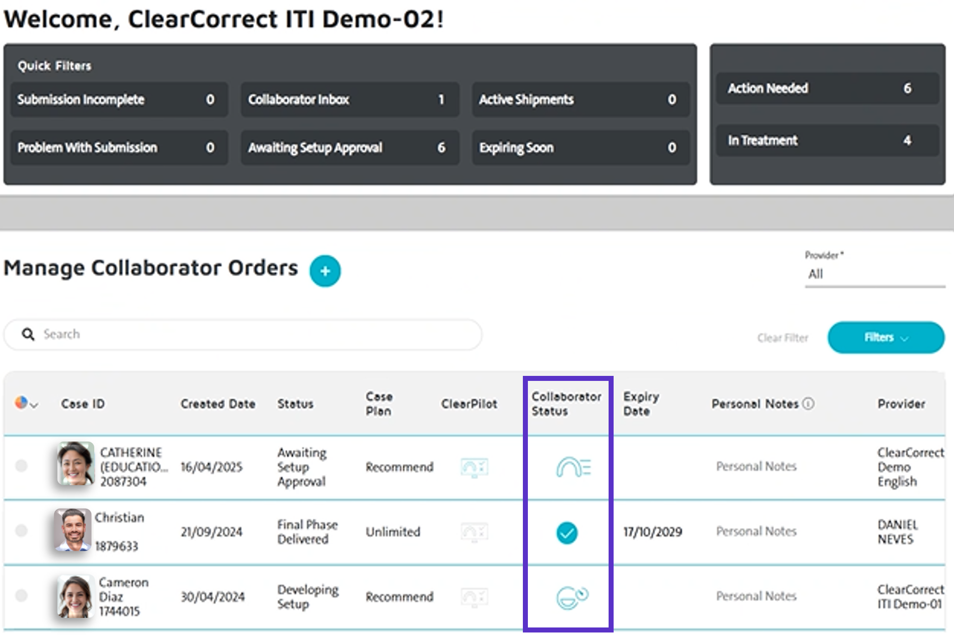 The ClearCorrect Collaborator Suite