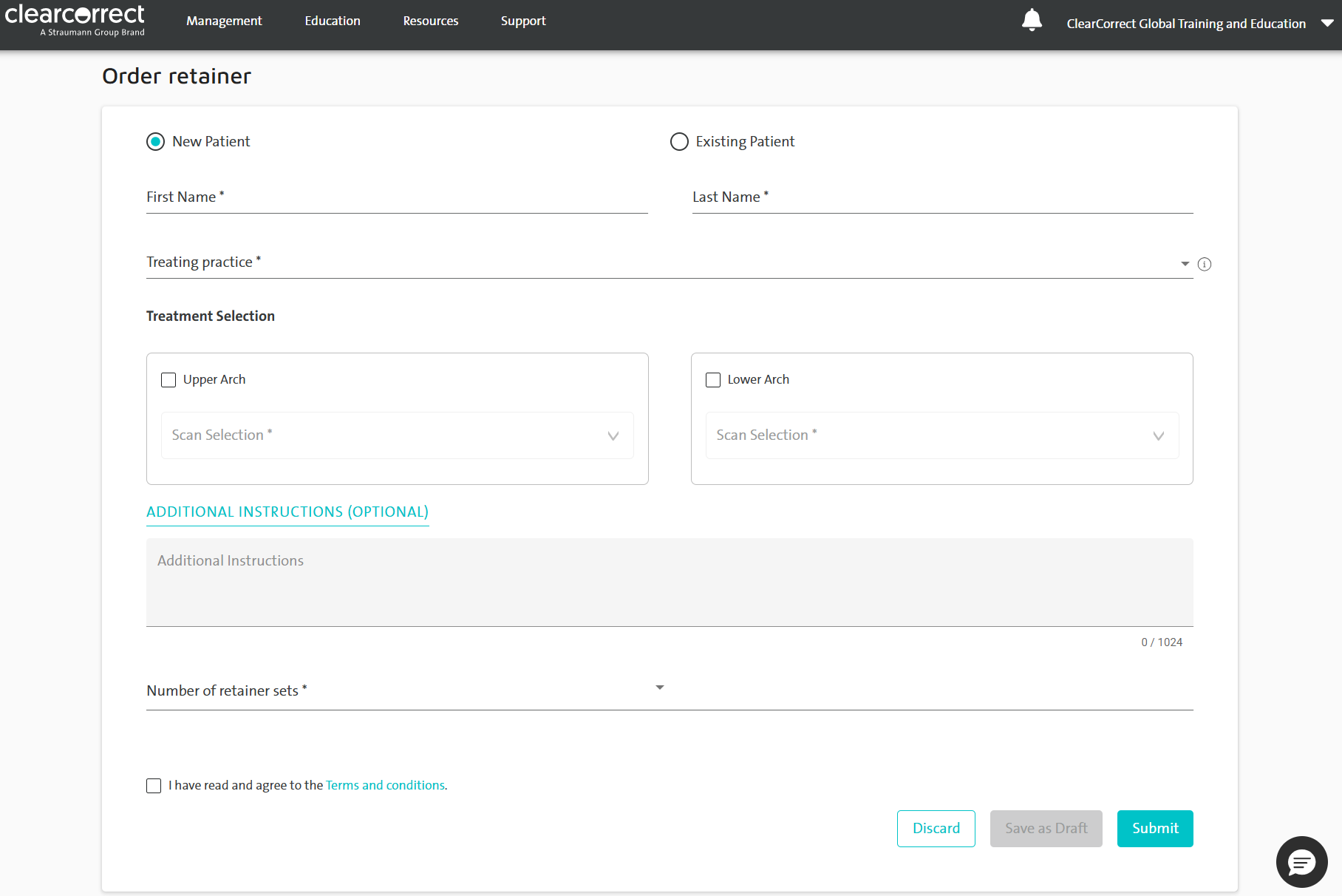 How to Create Orders in the ClearCorrect Doctor Portal