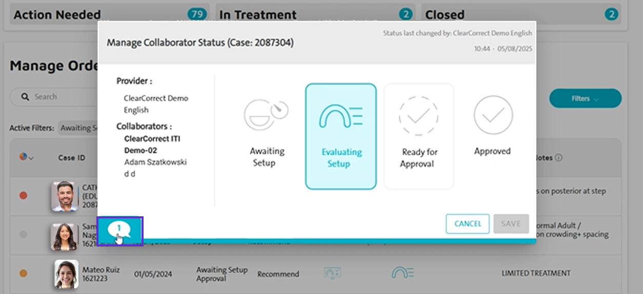 The ClearCorrect Collaborator Suite